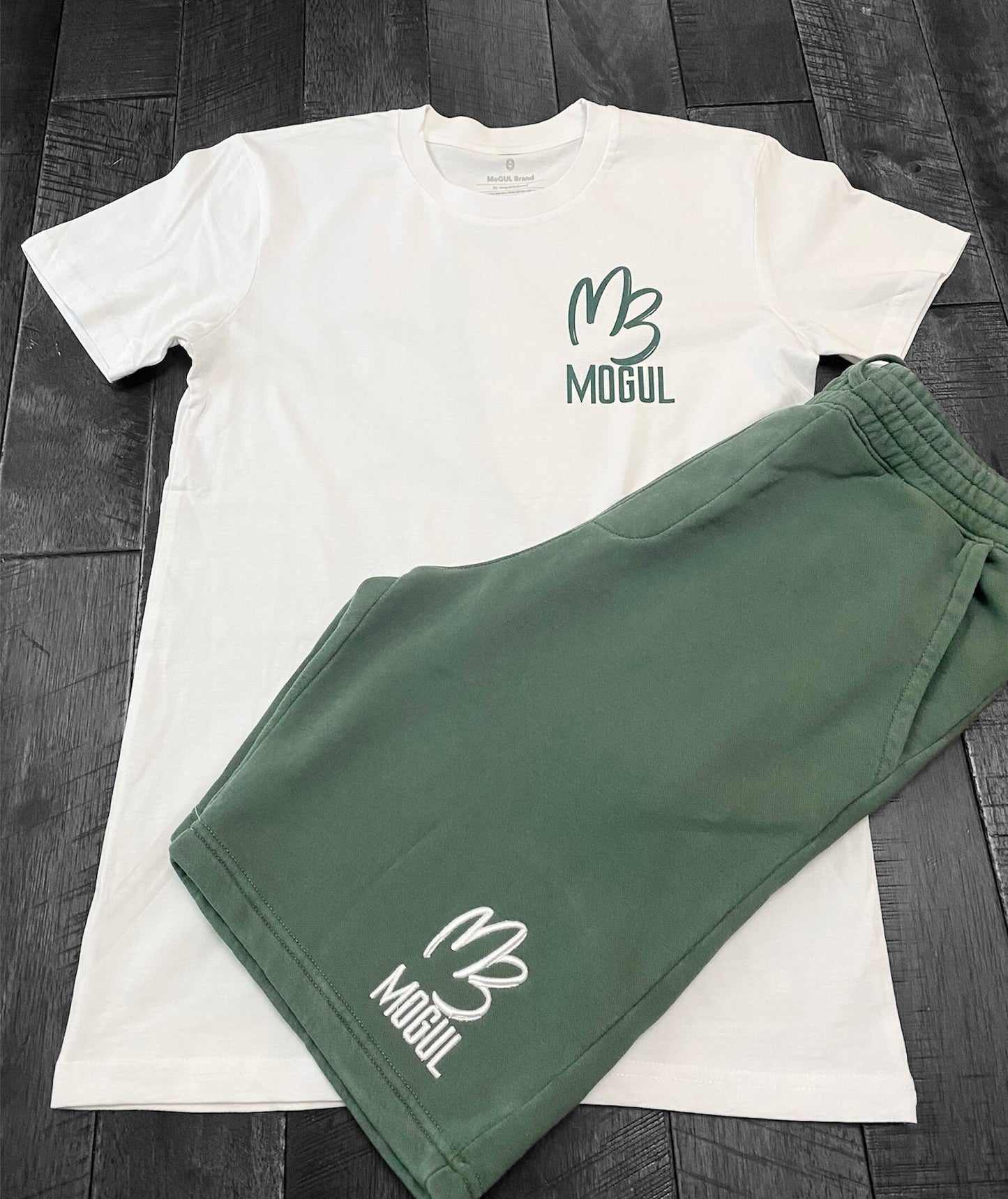 MB logo tee (sage)