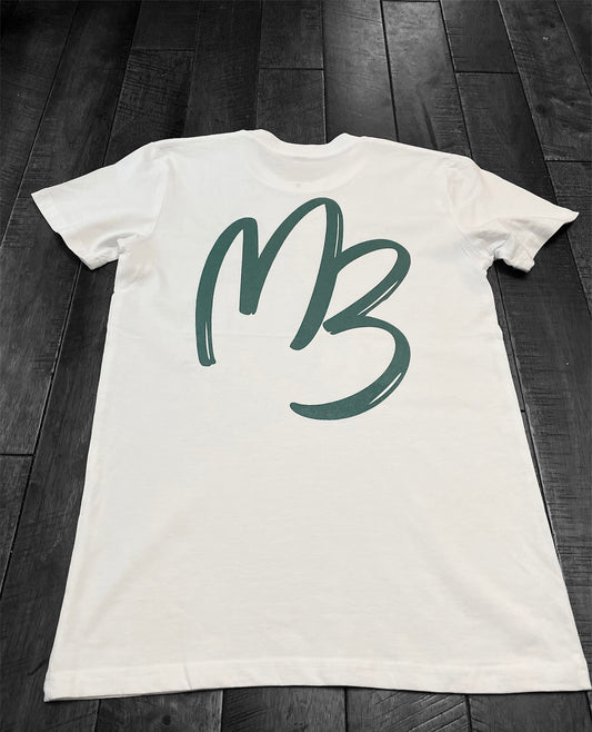 MB logo tee (sage)